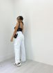 calça cargo pantalona (branca)