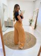 calça pantalona cargo alfaiataria (marrom)