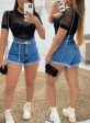 short jeans com cinto basic hyo