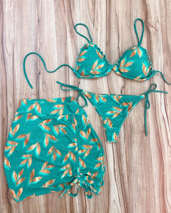conjunto triquini verde