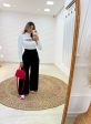 calça pantalona alfaiataria iara (preta) (cópia)