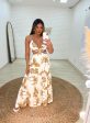 vestido longo bru ( laranja)