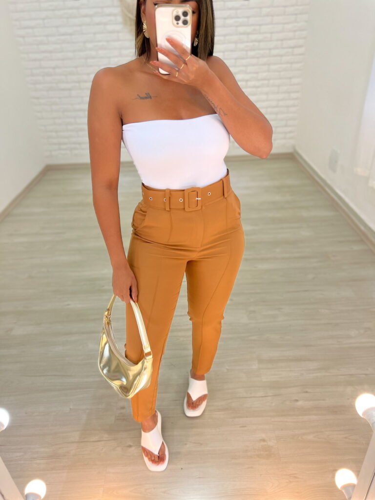 calça alfaiataria jacque (marrom) calça alfaiataria jacque (marrom)