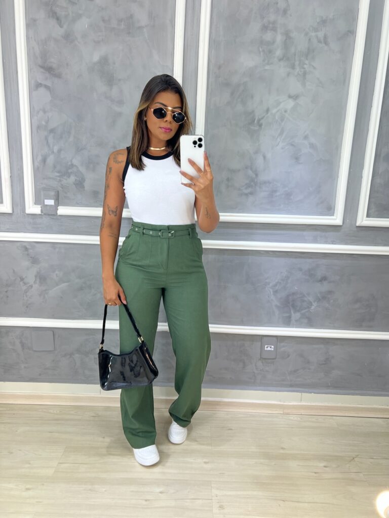 calça pantalona lina (verde musgo) calça pantalona lina (verde musgo)