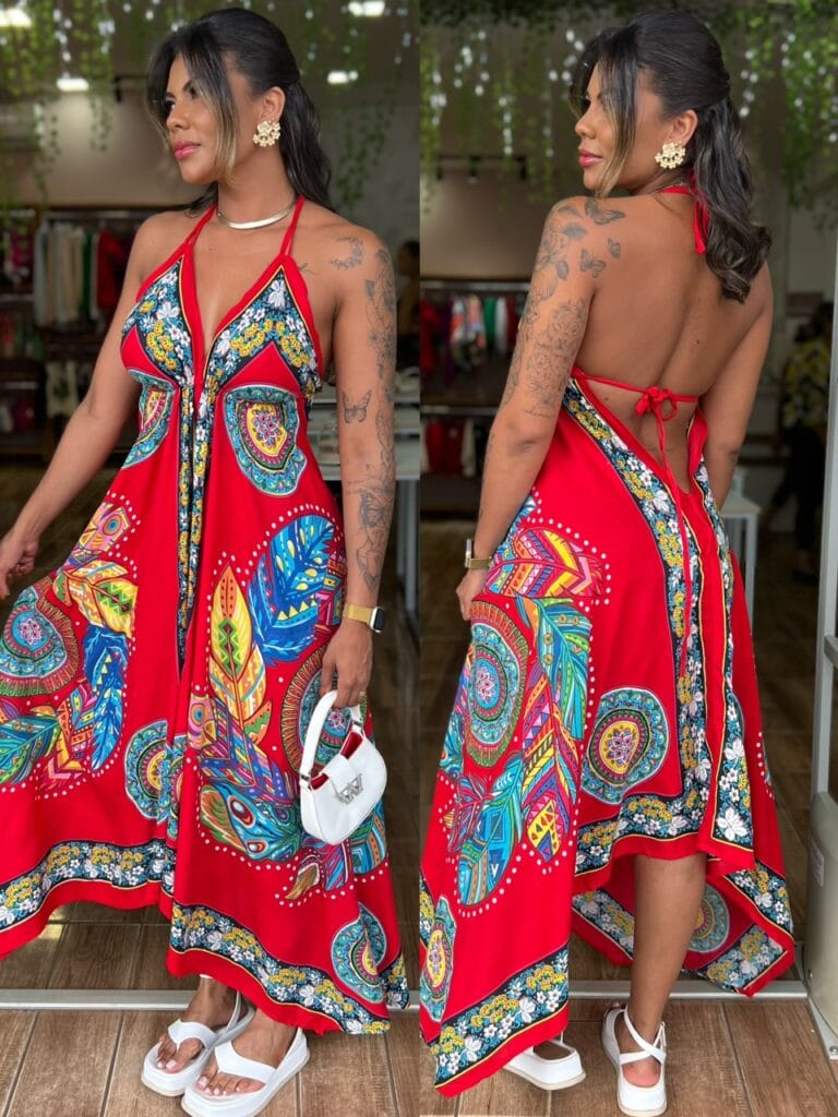 vestido indiano pontas (vermelho) (cópia) vestido indiano pontas (vermelho) (cópia)