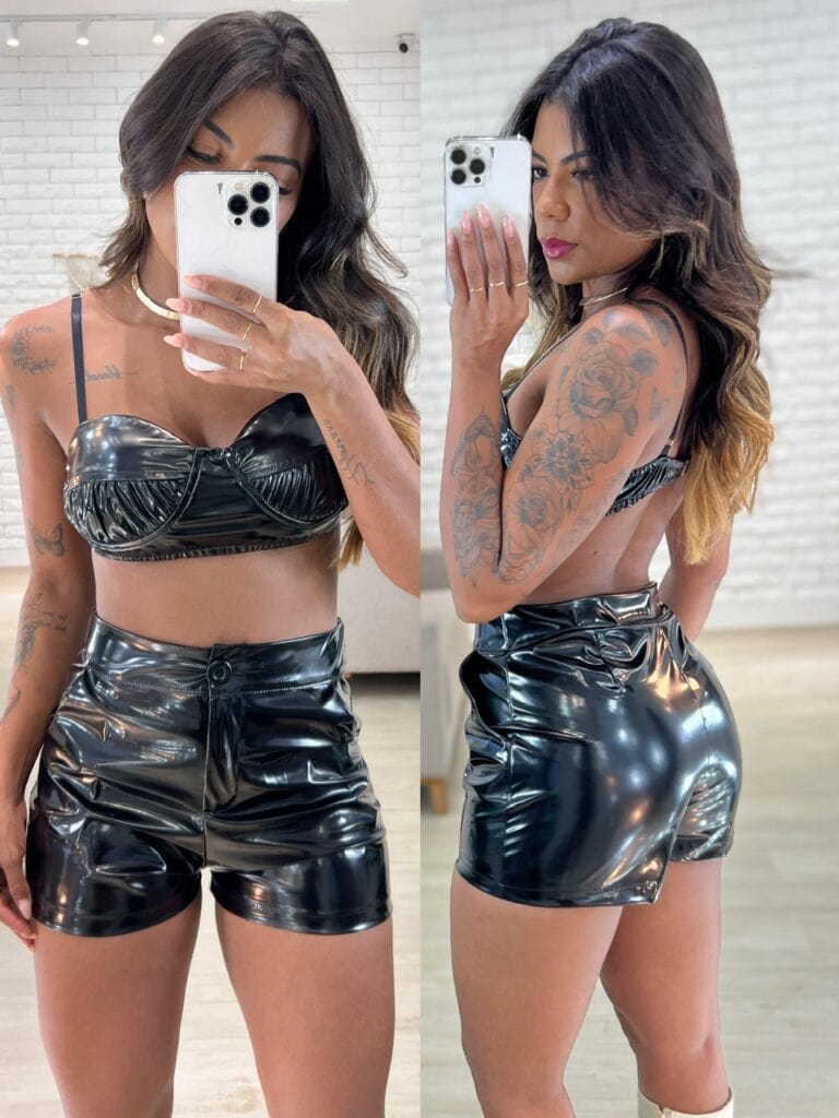 vestido listrado mariela (marrom) vestido listrado mariela (marrom)