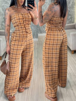 calça pantalona antonela (cinza)