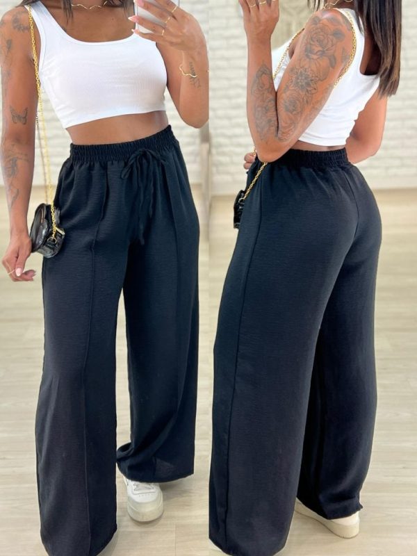 calça pantalona dunas (preto)