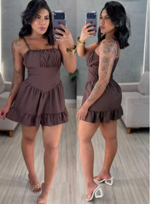 vestido/macaquinho tiana (azul)