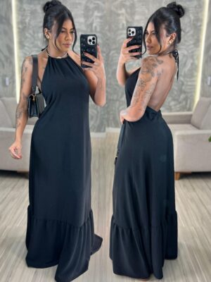 vestido longo sophie (preto)