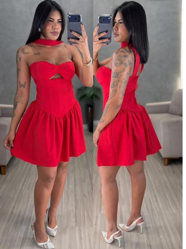 vestido/macaquinho babi (vermelho) (cópia) vestido/macaquinho babi (vermelho) (cópia)